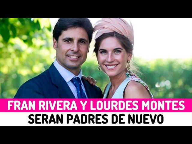 FRAN RIVERA y LOURDES MONTES anuncian que ESPERAN su TERCER HIJO con una FOTO FAMILIAR INÉDITA