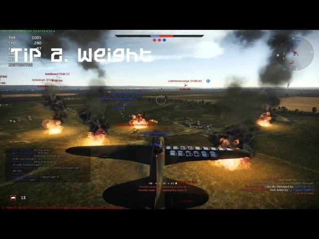 War Thunder | Quick Tips: Combat Flaps, Weight, Key Bindings