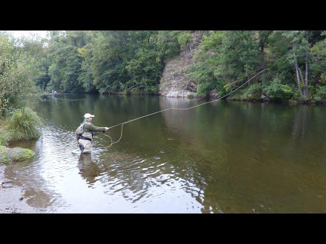 Une  journée de pêche à Langeac