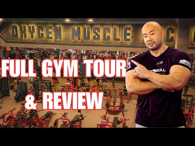 OXYGEN GYM TOUR & REVIEW | UPPER BODY WORKOUT | BEST GYMS IN THE WORLD