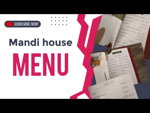 Mandi house menu New karachi highway branch #ep10