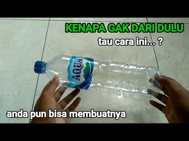 CARA MEMBUAT PERANGKAP IKAN DARI BOTOL PLASTIK BEKAS