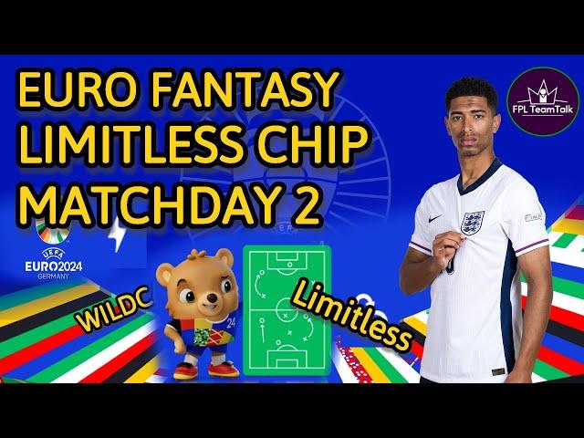 LIMITLESS MATCHDAY 2 | EURO 2024 FANTASY LEAGUE