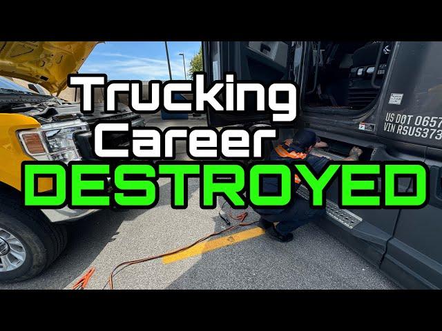 #050 Closed Roads Will End a Trucking Career! Lease Purchase Trucking Vlog