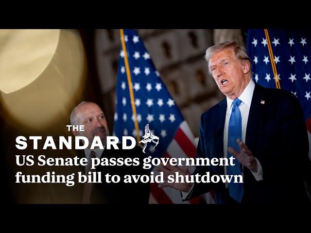 US Senate passes government funding bill to avoid shutdown