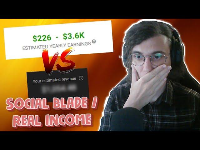 Social Blade vs Real Income (Comparing Gaming Channel Youtube Earnings)