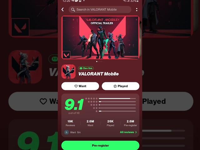 How to Download Valorant In Mobile || Download Valorant Mobile #shorts #valorant #valorantmobile