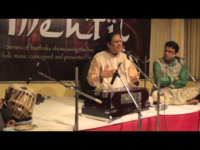 Mehfil, October 9, 2015 - Pt Ajoy Chakraborty and Anol Chatterjee