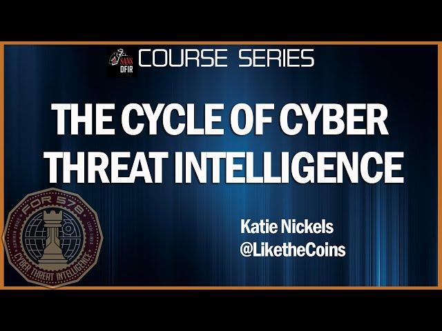 The Cycle of Cyber Threat Intelligence