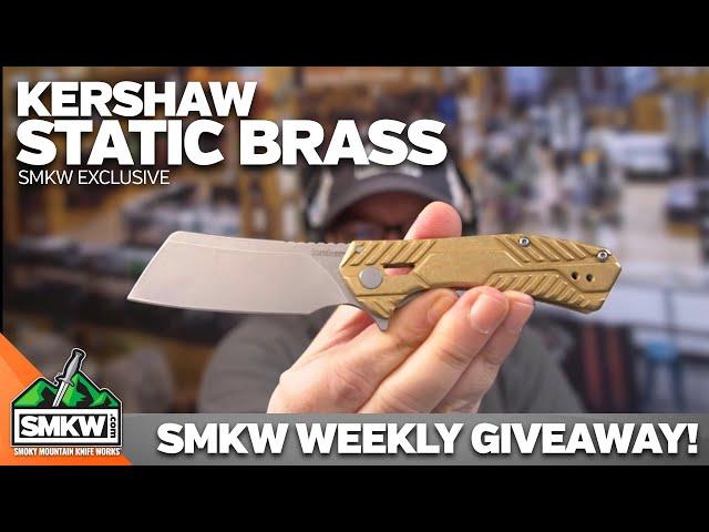 SMKW Giveaway (COMPLETE): Kershaw Static Brass