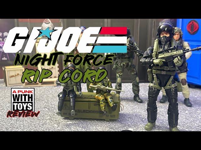 GI Joe Classified Night Force Rip Cord Review