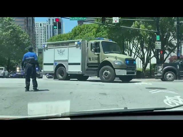 Police response to active shooter in Midtown Atlanta | Raw video