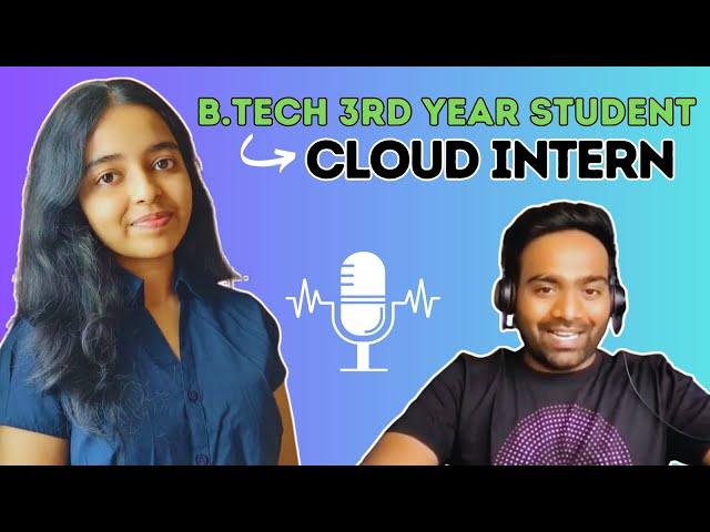 These Projects Got Her in to the DevOps Internship in 3rd Year B.Tech | DevOps Fresher Podcast