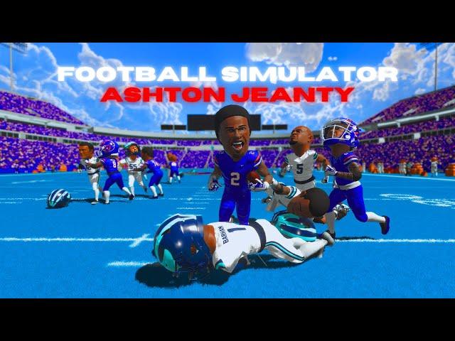 Ashton Jeanty Is UNSTOPPABLE In Football Simulator