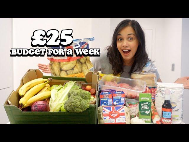 i tried a £25 budget for a week and this is what happened..