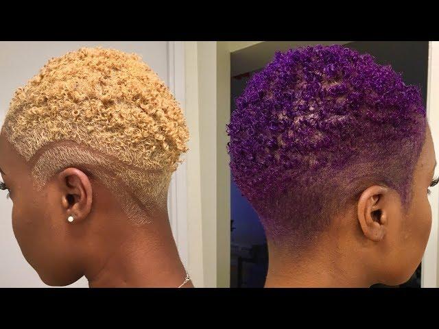 I DYED MY HAIR PURPLE!  | Nia Hope