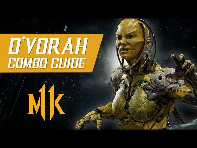 D'Vorah Combo Guide (Tournament/Ranked) – Mortal Kombat 11