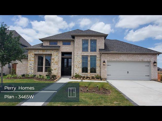 Perry Homes | 3465W Plan Inventory Home Tour | Elyson