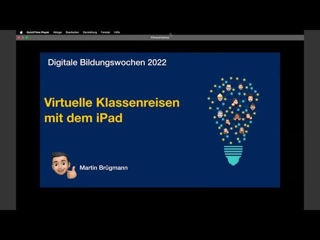 Virtuelle Klassenreisen mit dem iPad