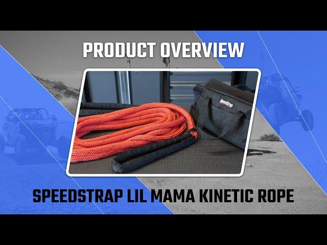 UTV Source Product Overview | Speedstrap Lil Mama Kinetic Rope