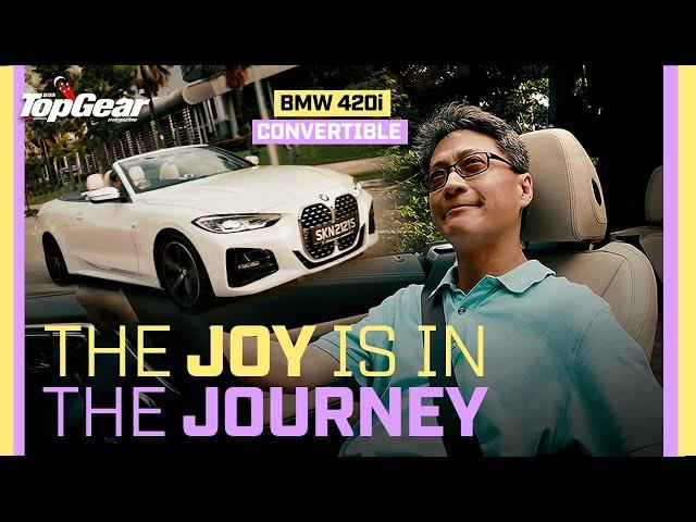 The Joy Is in the Journey - BMW 420i Convertible | TopGear Singapore