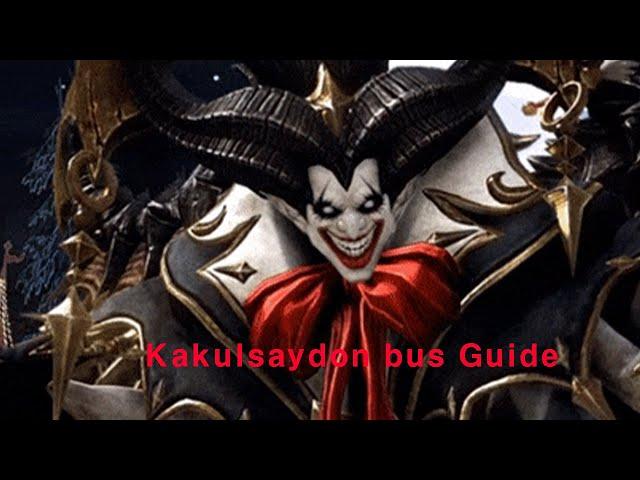 LostArk Kakulsaydon bus Guide