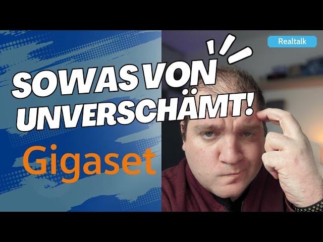 Gigaset Ist pleite und hat uns das Smart-Home System abgeschaltet