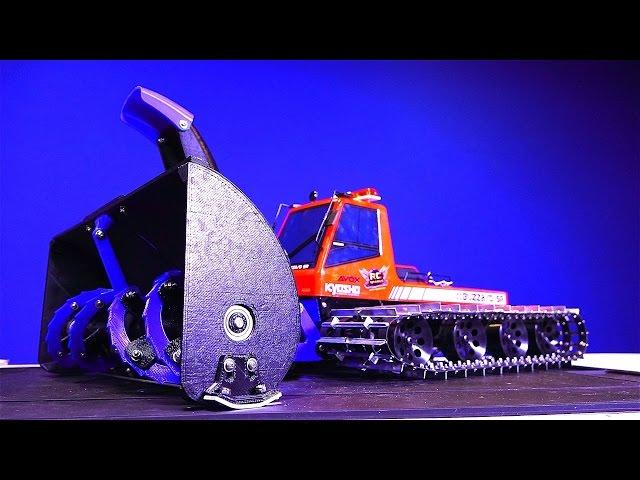 RC ADVENTURES - HUGE 3D printed Snow Blower - Kyosho Blizzard - Spyker Workshop