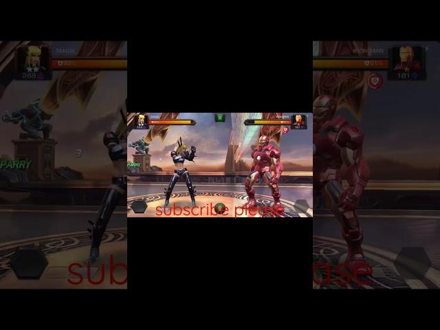 MAGIK vs IRON MAN Quest Fight ️ Marvel Contest of Champions Gameplay
