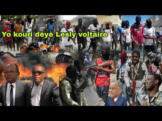 16 novembre 2024 Bandi viv ansanm bare kòtèj Lesly voltaire a Garry conille rejwenn Guy Philippe