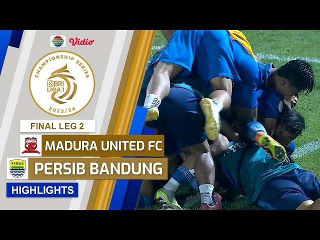 Madura United FC VS Persib Bandung - Highlights | Championship Series BRI Liga 1 2023/24