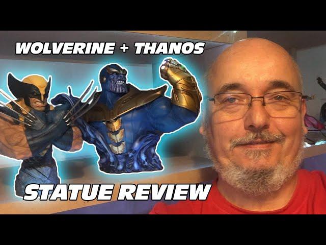 Wolverine and Thanos Statue Bust Review by Sideshow Collectibles