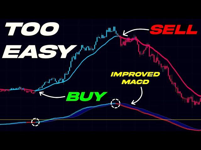 Best MACD Indicator Trading Strategy - 10x BETTER Improved!