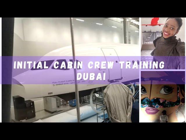 INITIAL CABIN CREW TRAINING COURSE DUBAI #flightattendant