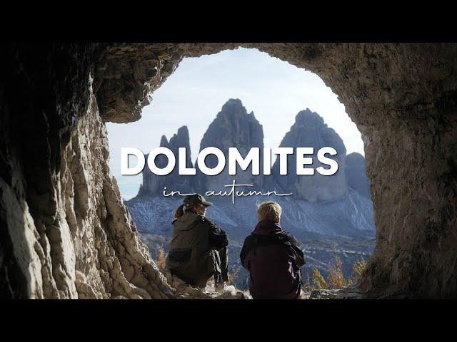 Cinematic Vlog with Sony ZV-E1 | Dolomites in October Autumn