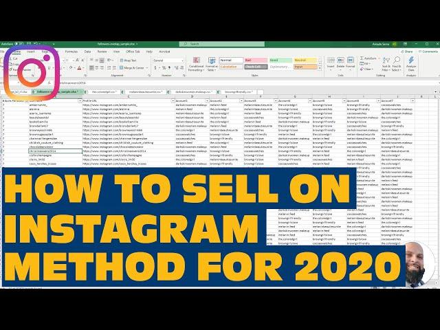 How To Sell On Instagram 2020 : Target Followers of Related Accounts