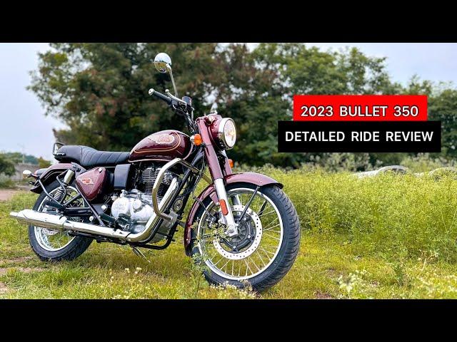 2023 Royal Enfield Bullet 350 Detailed Ride Review - How's the New Bullet?