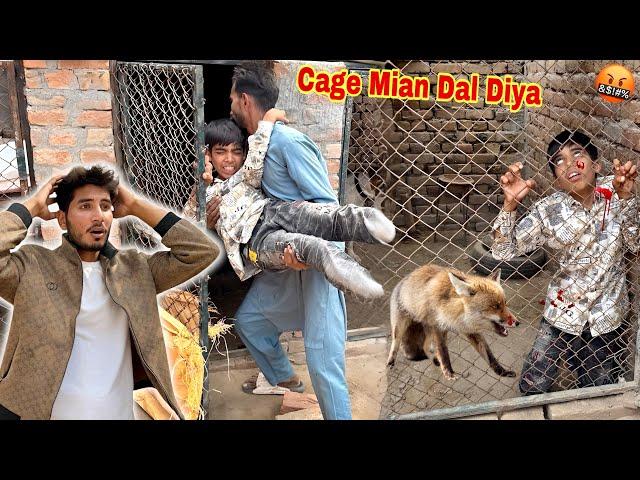 Arslan Ko Jungle Janwar Ky Cage Mian Bund kr Diya