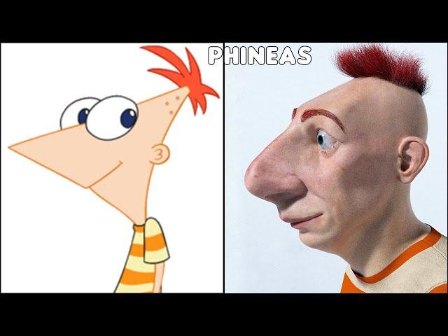 Phineas And Ferb Characters In Real Life