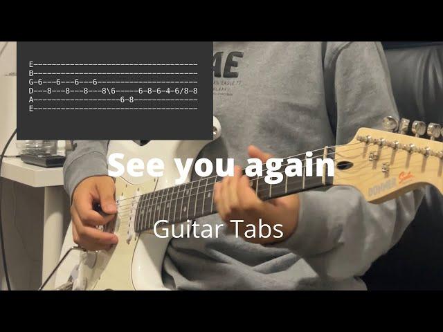 See you again by Tyler The Creator | Guitar Tabs