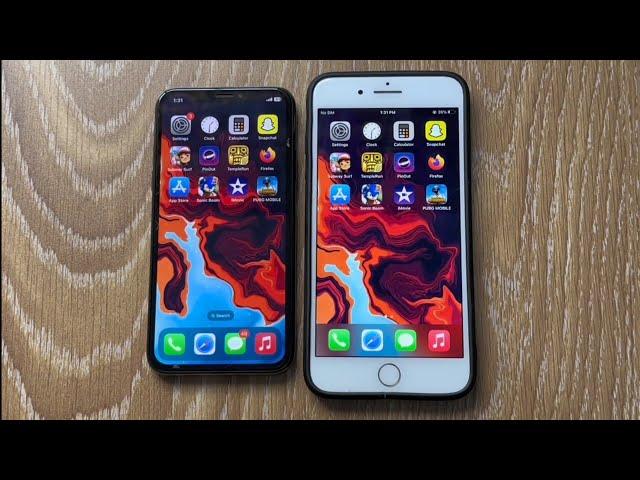 IPHONE X VS IPHONE 8 PLUS - SPEED TEST (IOS 16.7.10) 2024!!