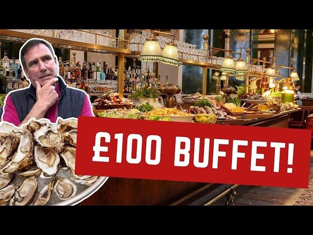 Reviewing the UK'S MOST EXPENSIVE £100 BUFFET! - I Wasn't Impressed!