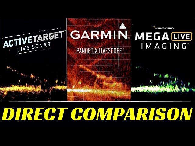 First On-The-Water Test Of All 3 Live Sonars | Humminbird Mega Live, Active Target, Garmin Livescope