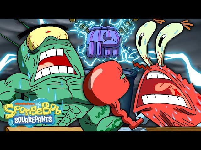 The Chum Bucket Strikes Back!  | Handemonium | SpongeBob