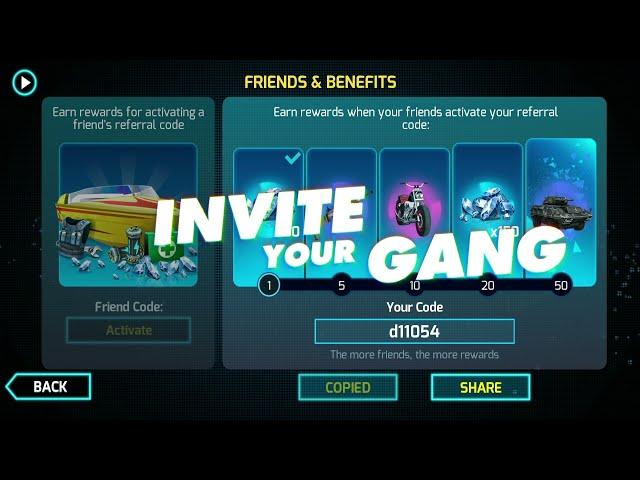 Gangstar Vegas - Referral Program