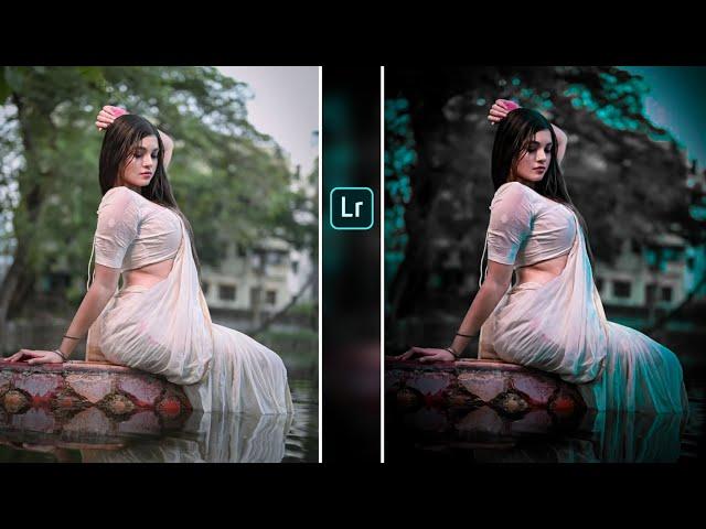 Black And Blue Effect Lightroom Photo Editing || Lr Photo Editing 2025 || Photo Editing Lightroom ||
