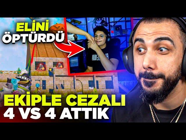 EKİPLE EL ÖPTÜRME CEZALI 4 VS 4  YOUTUBERLARIN HARİTALARINI DENEDİK!! | PUBG MOBILE