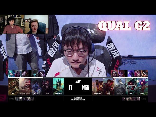 WBG vs TT - Game 2 | Pay-In S15 LPL Spring Playoffs 2025 | Weibo Gaming vs ThunderTalk Gaming G2