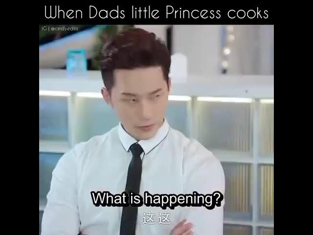 When Dads Little Princess Cooks #146 comedy cooking girl